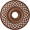 Ekena Millwork Robin Ceiling Medallion (Canopies up to 6 1/4"), 22 1/4"OD x 4 3/4"ID x 1 1/4"P, Polished Copper CM22RBPOS - alternate 1